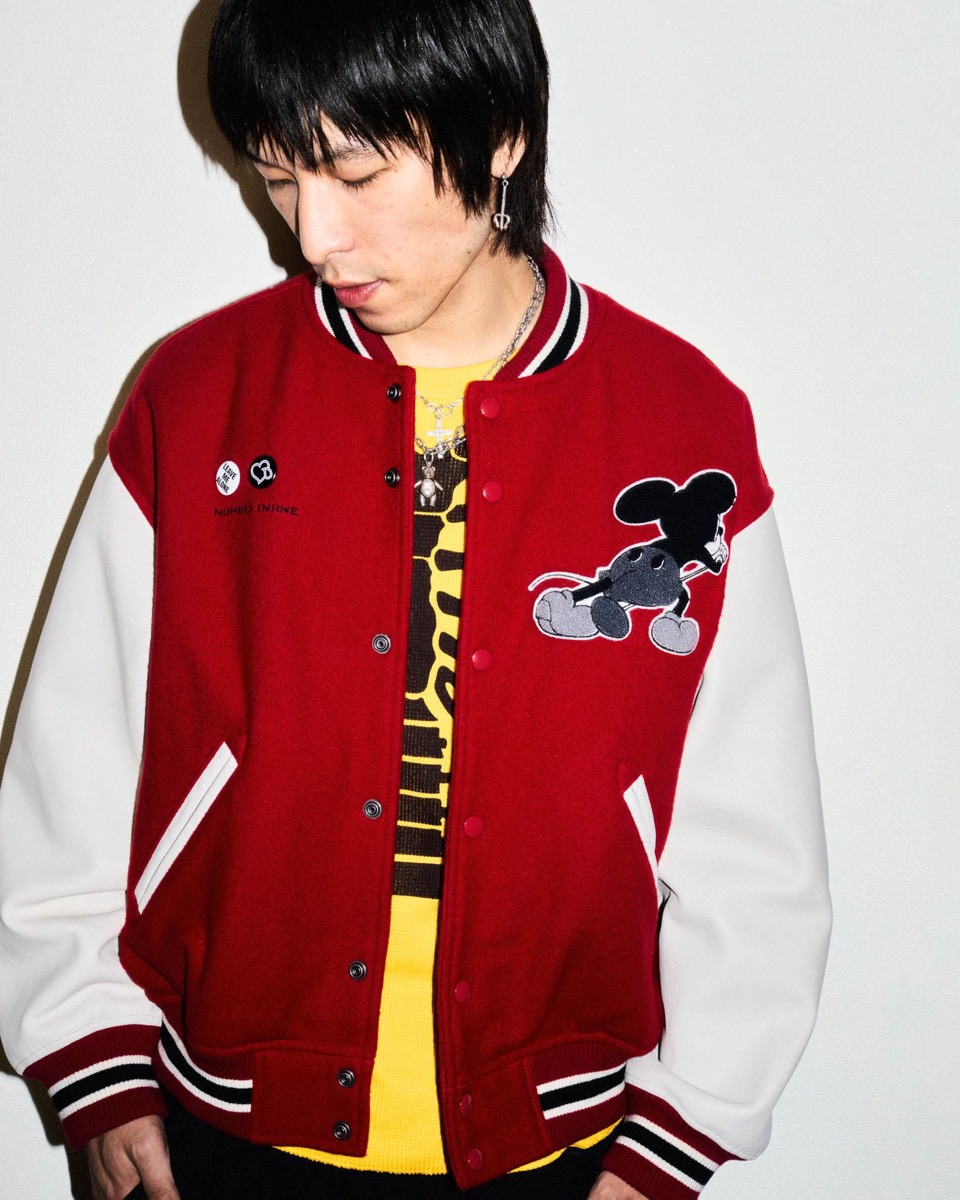 Supreme x NUMBER (N)INE x Mickey Mouse 25FW Week8 が国内10月18日に