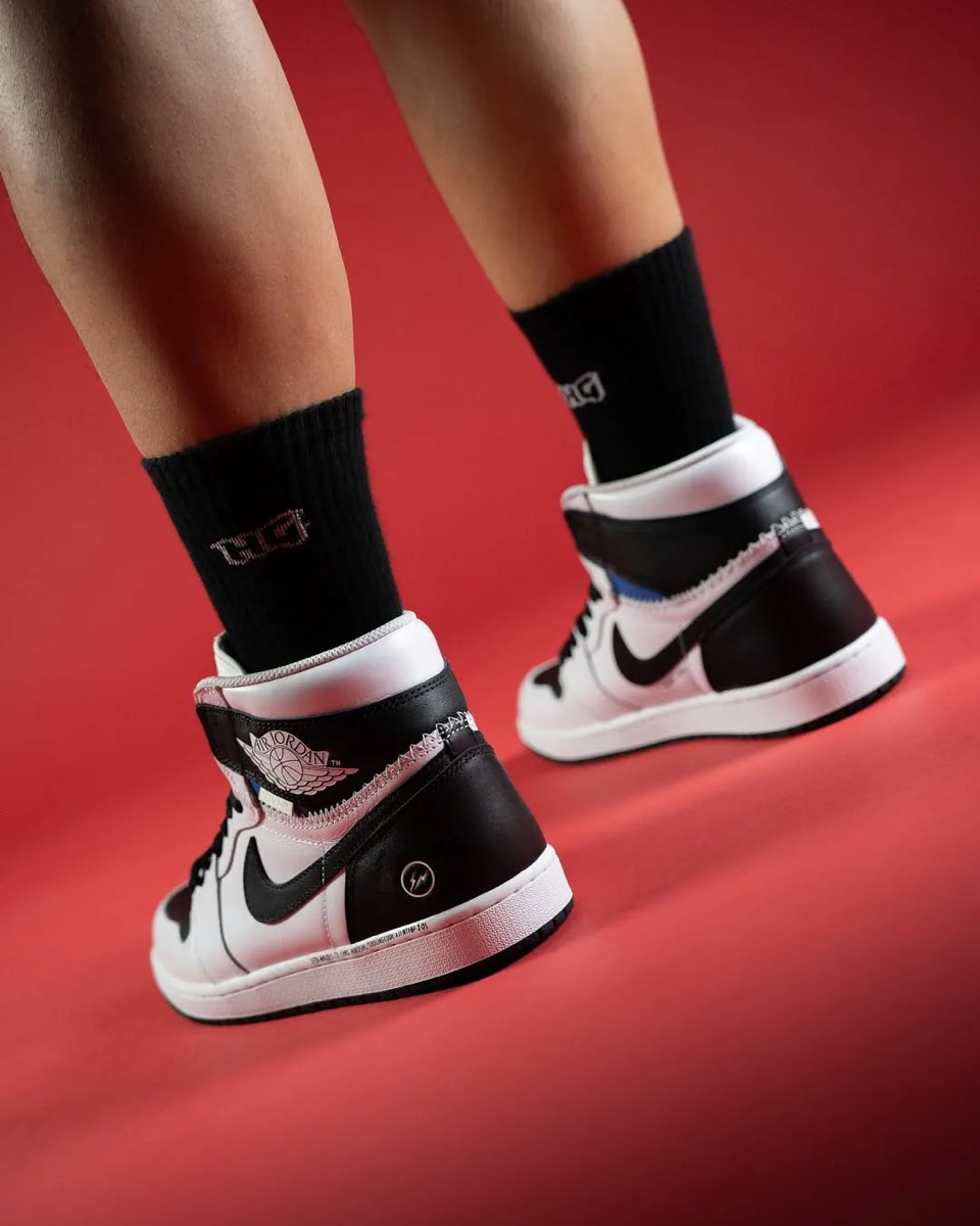 FRAGMENT x UNION x Nike Air Jordan 1 Retro High OG SP “White Black