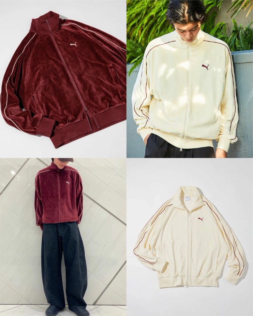 PUMA x FREAK'S STORE 25FW 別注 Velour Track Jacket が国内発売開始