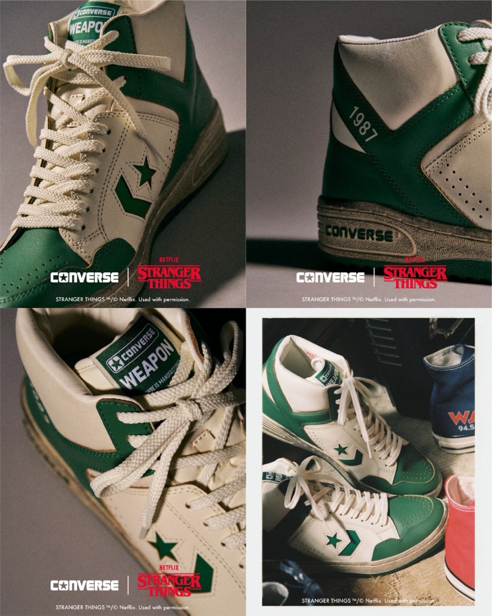 Converse x ストレンジャー・シングス コラボスニーカーが国内11月27日