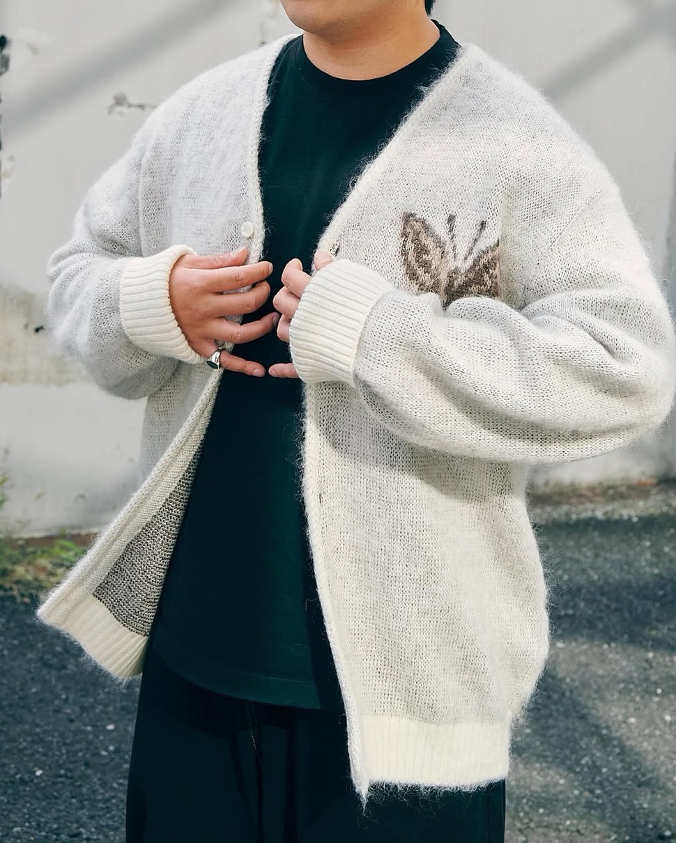 NEEDLES x STUDIOUS 25AW 別注モヘアカーディガンの国内先行予約が開始