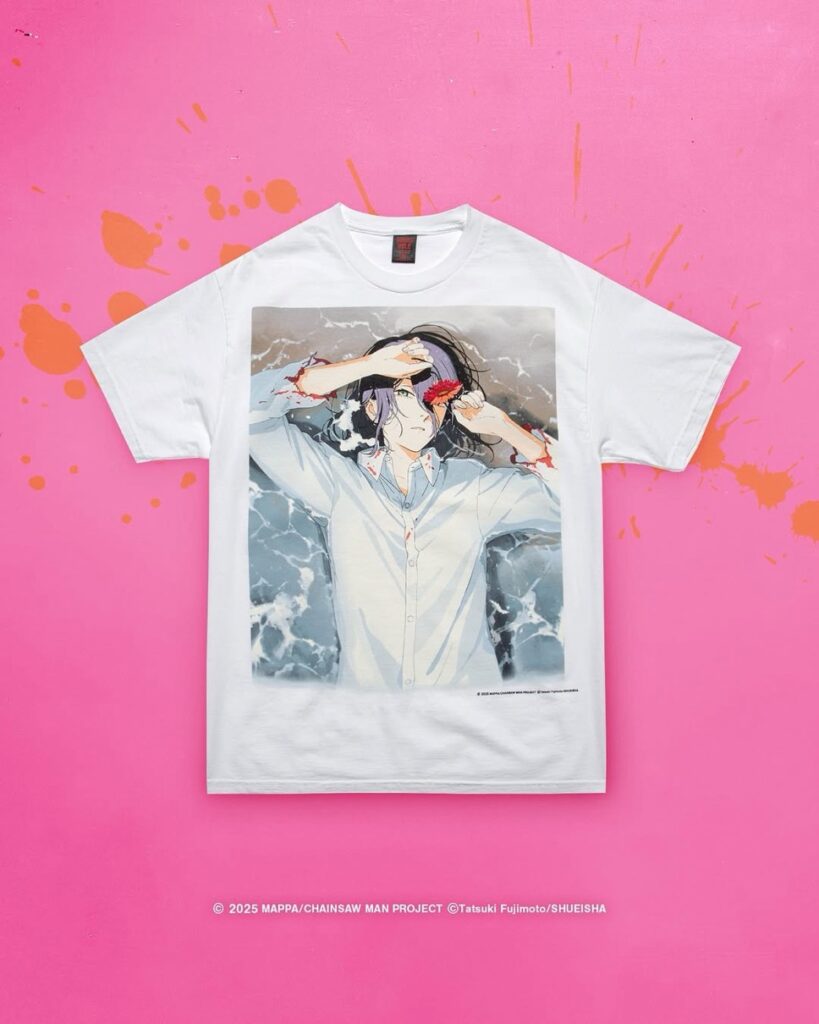 GEEKS RULE x 劇場版 チェンソーマン レゼ篇 コラボTシャツ第2弾が国内