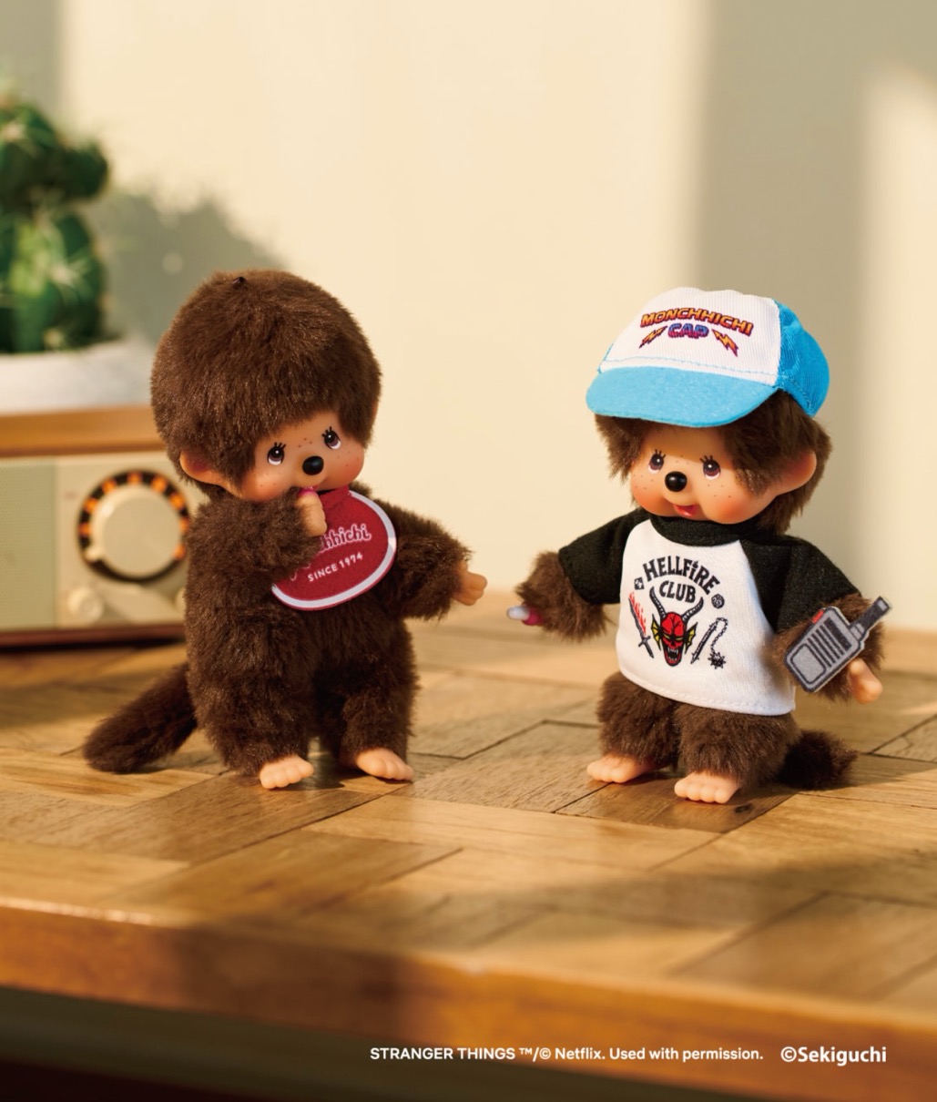ストレンジャー・シングス x モンチッチ スペシャルコラボが国内1月12