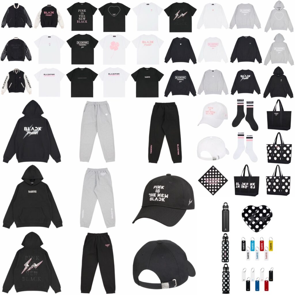 新品♡【FRAGMENT】スウェット BLACKPINK ブラックピンク 特典付き