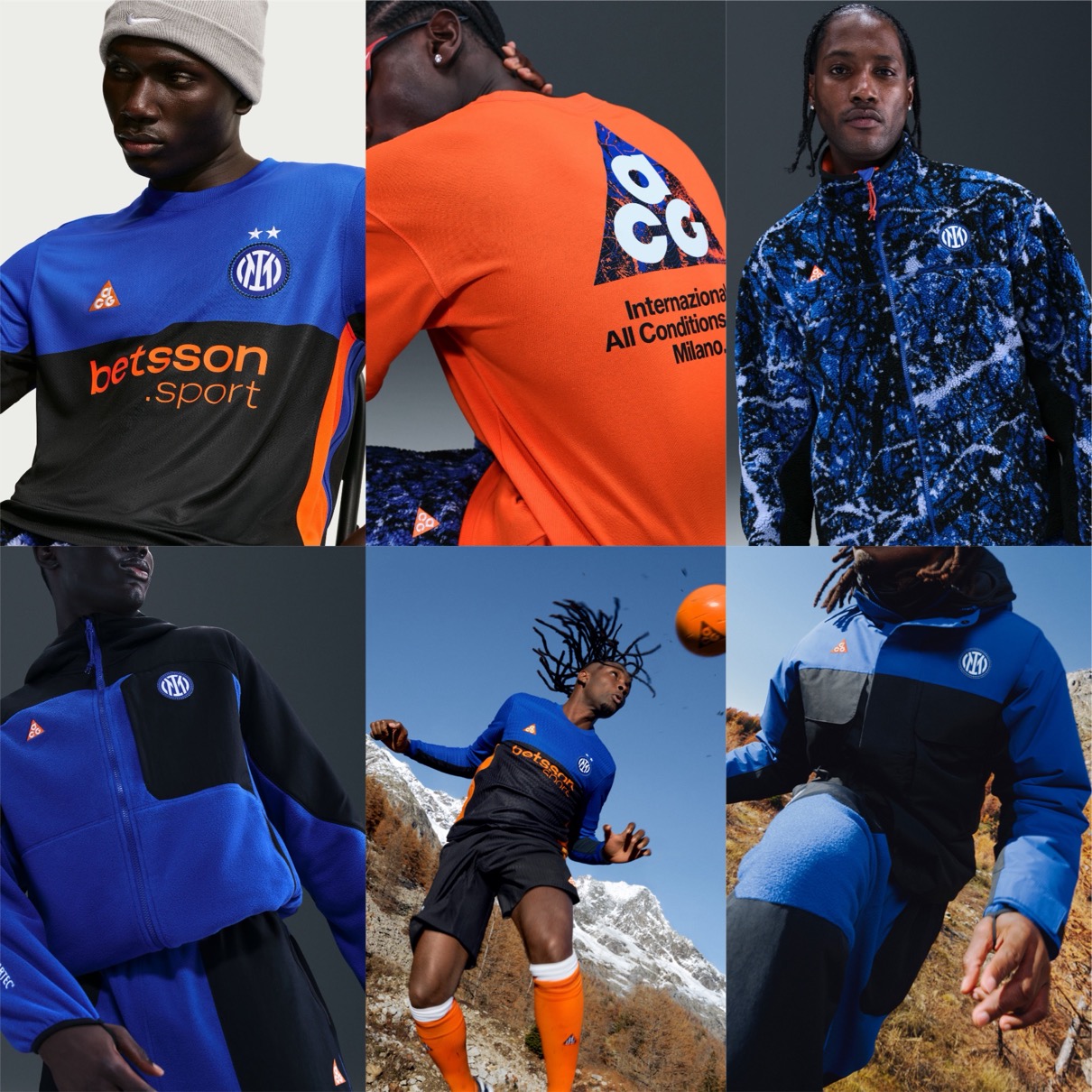 Nike ACG x Inter Milan コラボアパレルコレクションが国内2月5日より