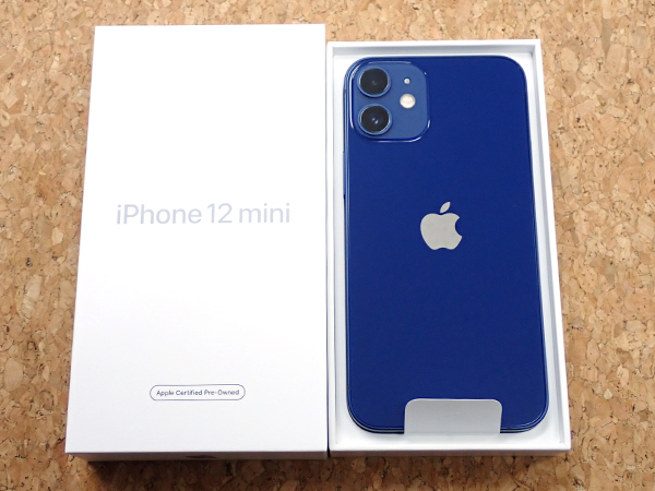 新品 未使用】国内版 SIMフリー iPhone 12 mini 64GB ブルー Apple整備