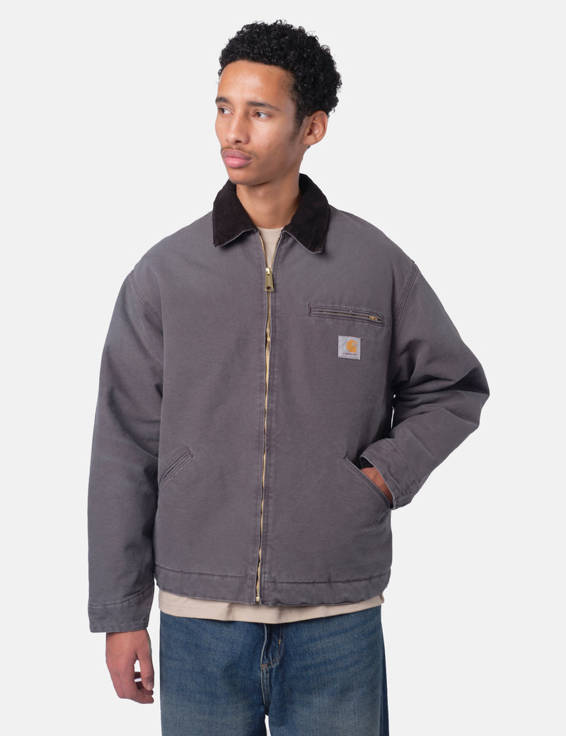 Carhartt WIP OG Detroit Jacket - Graphite/Black | Urban Excess