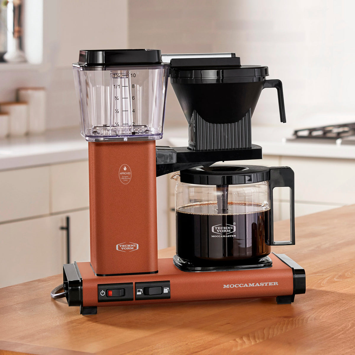 モカマスター ドリップ コーヒーメーカー レッド モカマスター KBG