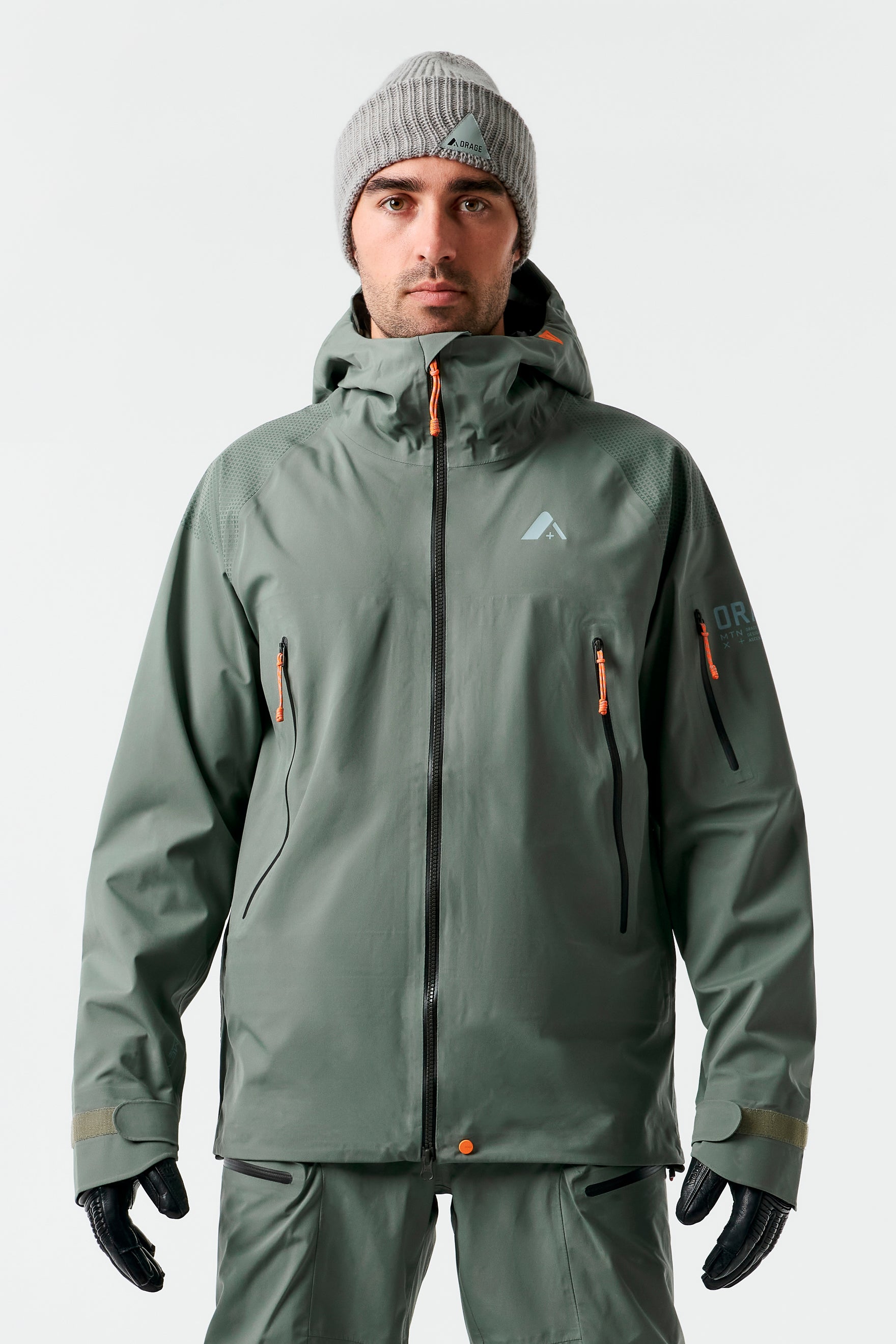 Men's MTN-X Glacier 3L Light Jacket-Dark Leaf – Orage outerwear