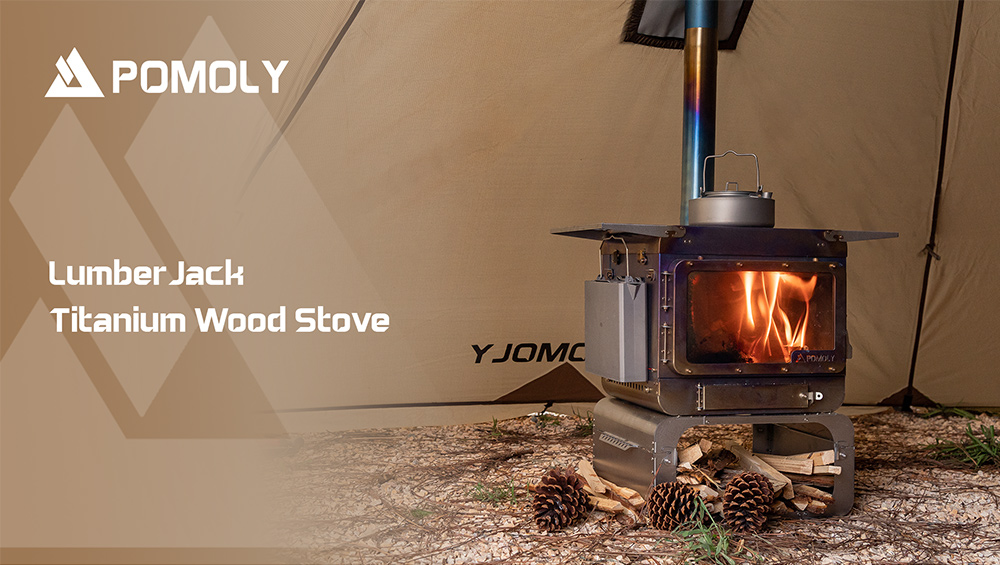 Lumberjack チタンテントストーブ｜ポータブル式テントウッドストーブ