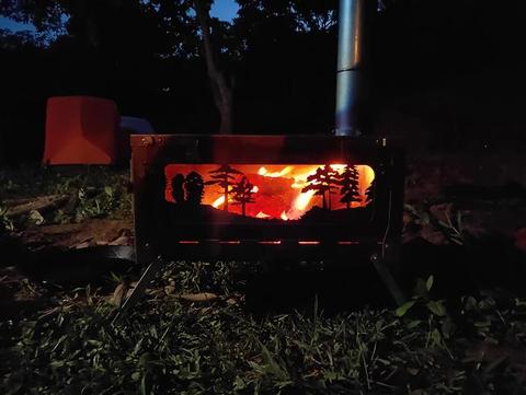 Pomoly WOODSNIGHT チタン 薪ストーブ （T1 限定版） - www