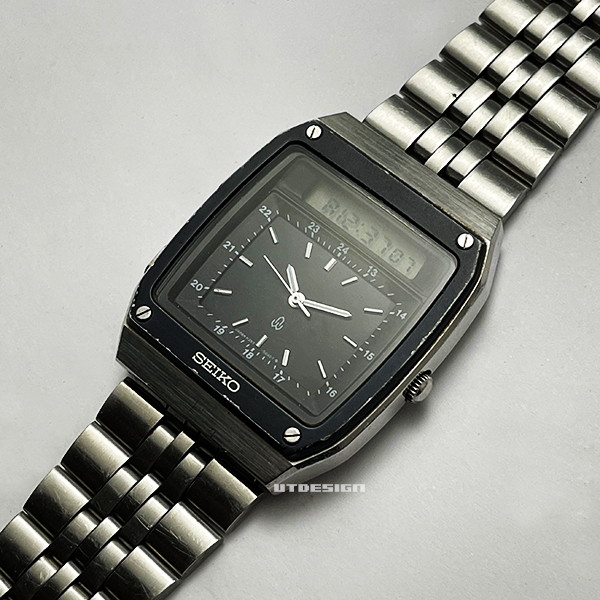 [レア] SEIKO ハイブリッド H357-5010 アナデジ腕時計 SEIKO HYBRID H357-5010<BR>-BOND WATCH- | UTDESIGN