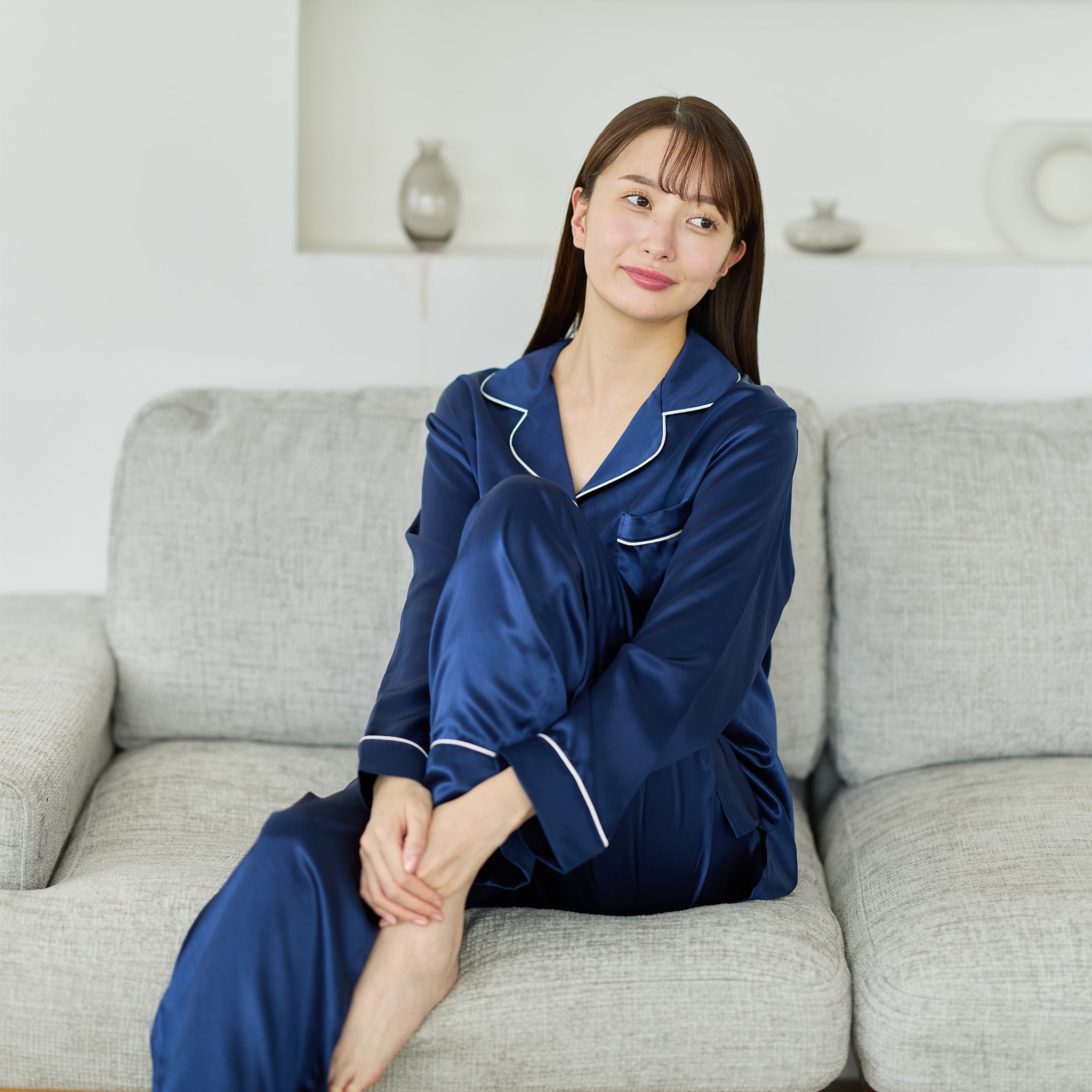 Utukky-シルクパジャマ