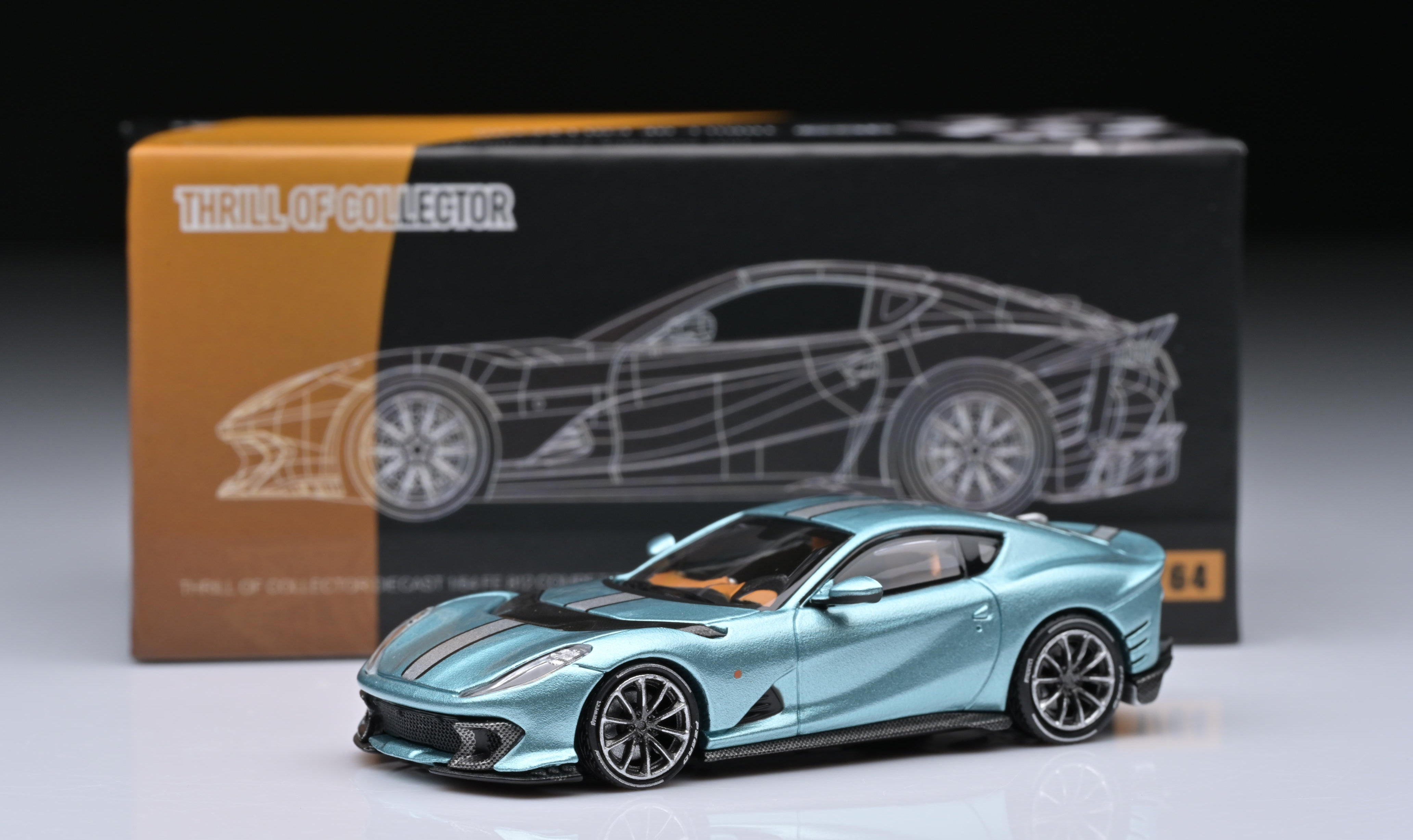 1:64 Fuelme Ferrari 812 Comppetizione CELEST MET – Venom Model
