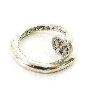 釘 リング ネイルリング 指輪 シルバー 925 7号 U90（2023/06/26買取