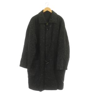CLASSIC V2 ステンカラーコート ロング 裏地キルティング ウール混