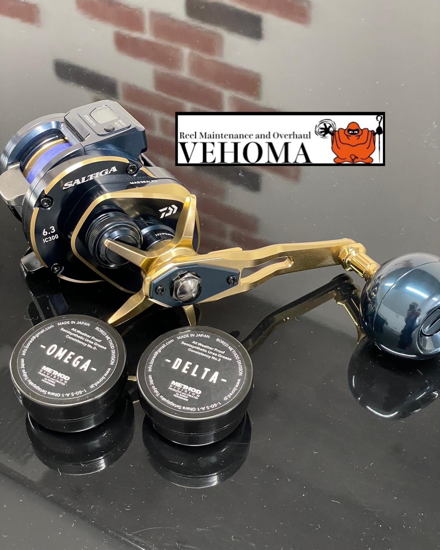 ダイワ 21ソルティガIC300 オーバーホール - 関西・兵庫でリールの