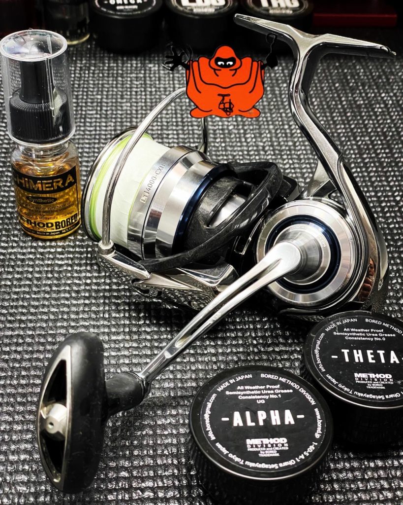 ダイワ 18イグジストLT4000-CXH オーバーホール ラインローラー振動