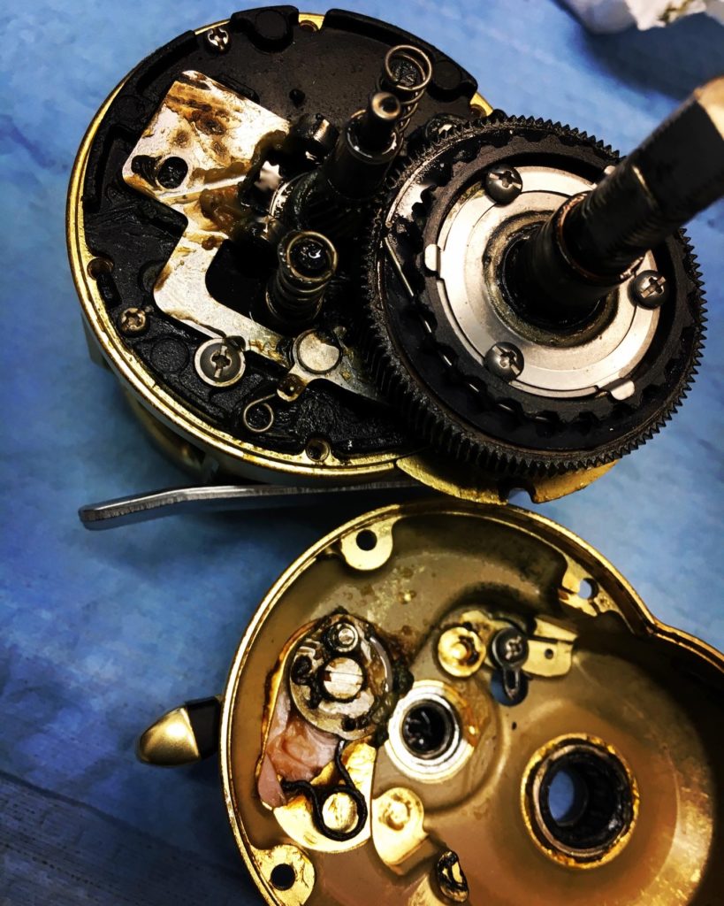 14オシアジガーリミテッド 1500HG オーバーホール スプールシャフト