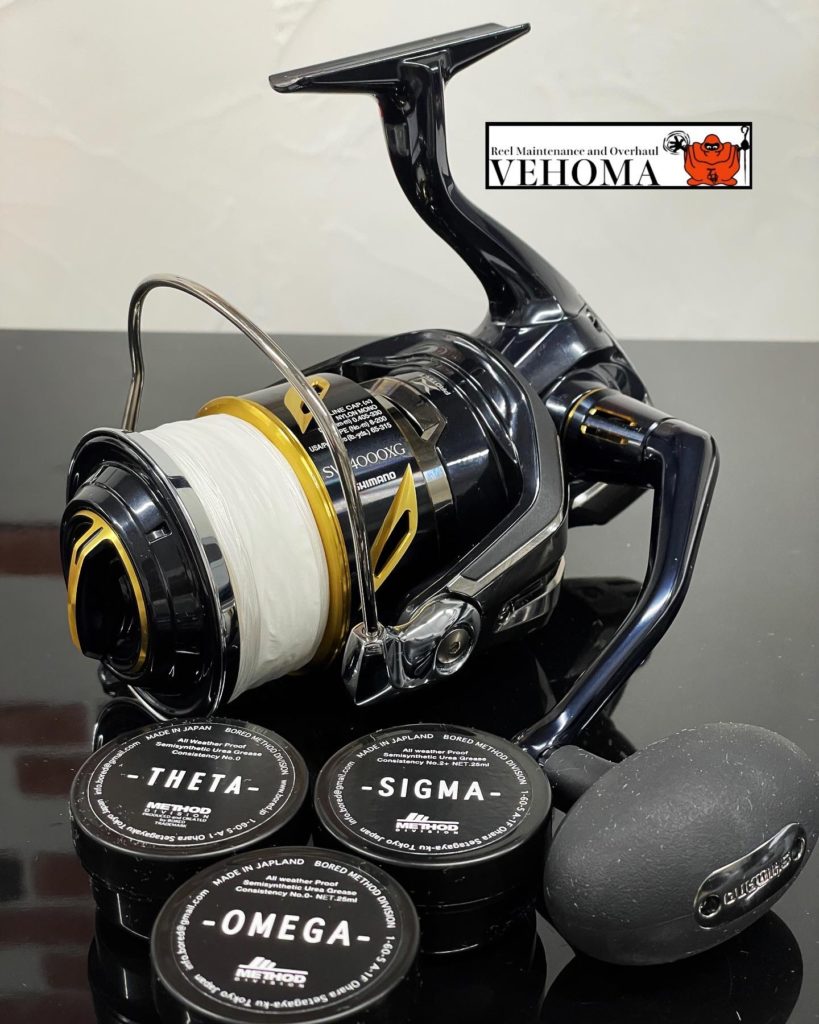 19ステラSW14000XG オーバーホール - 関西・兵庫でリールの