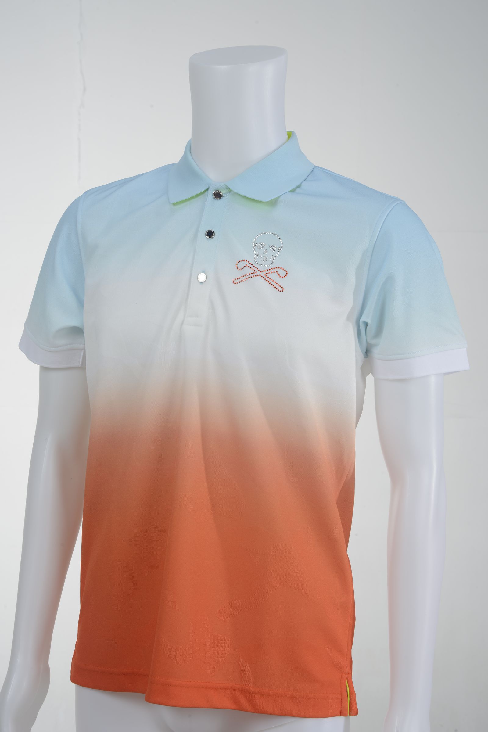 MARK&LONA - Gradation polo | グラデーション ポロ | 半袖 シャツ