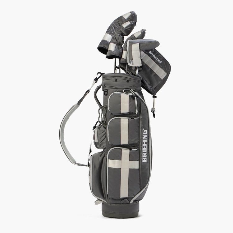 BRIEFING GOLF - CR-6 #02 | キャディバッグ | ライトグレー | ユニ