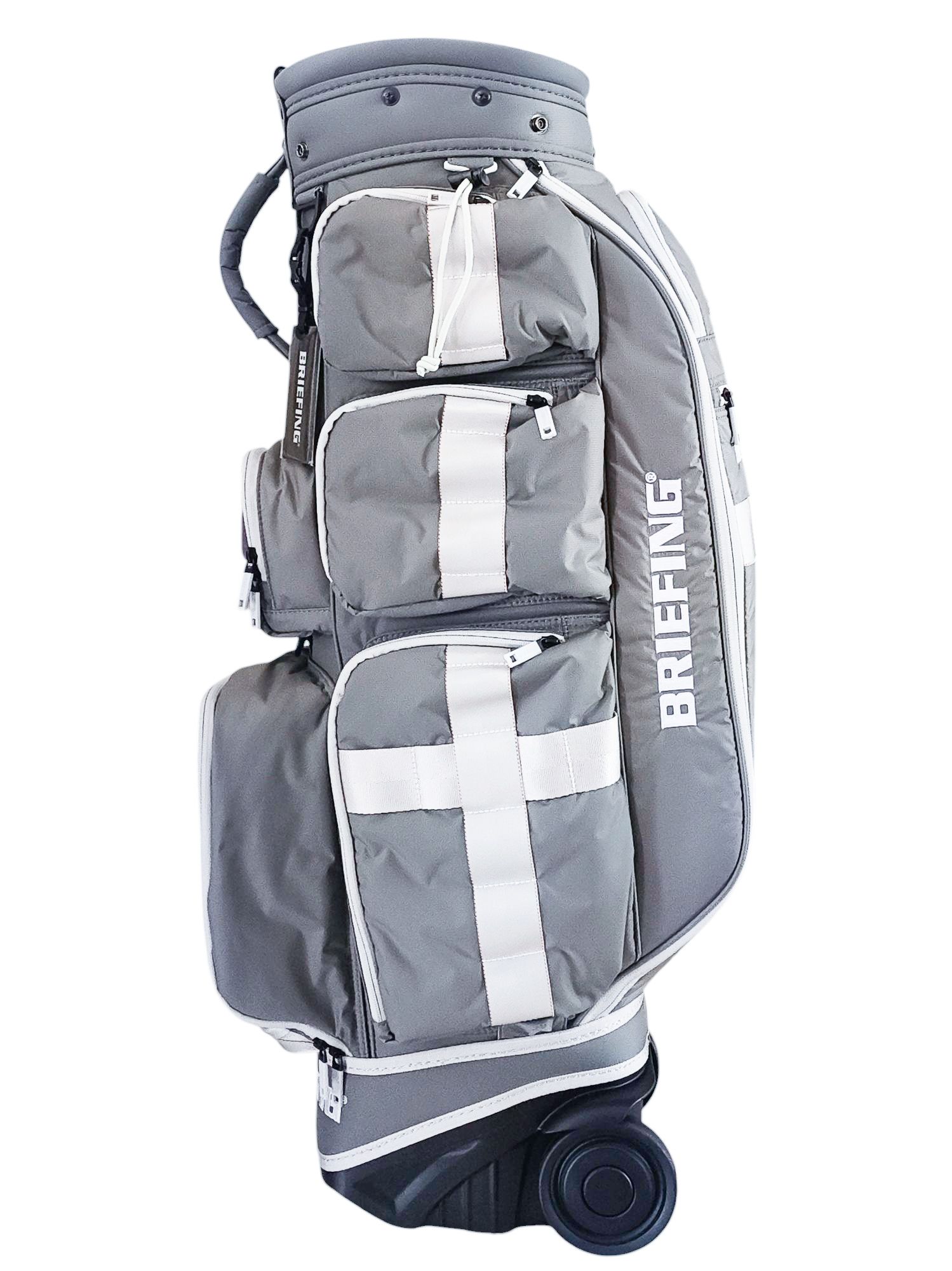 BRIEFING GOLF - CR-6 CASTER | キャディバッグ | ライトグレー | ユニ