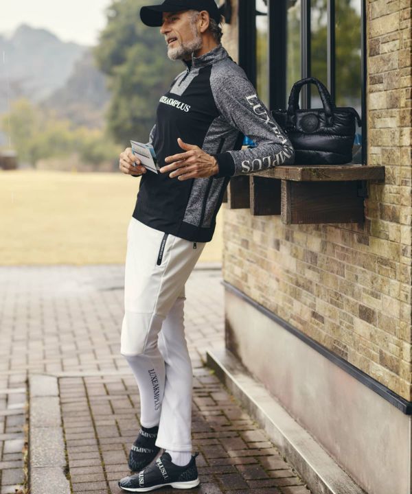 LUXE AKM PLUS - ロゴテープゴルフシューズ | シューズ | ブラック