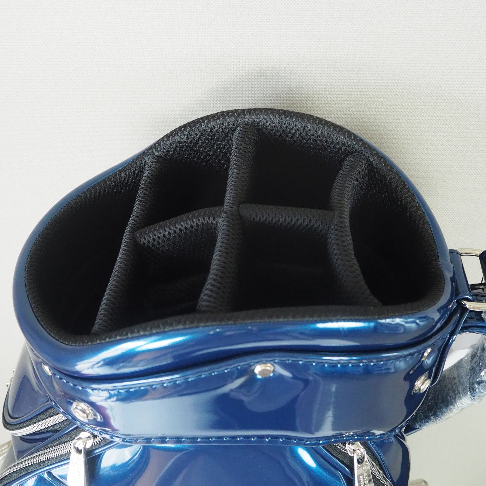 V12 自立キャディバッグ 8.5インチ ブルー