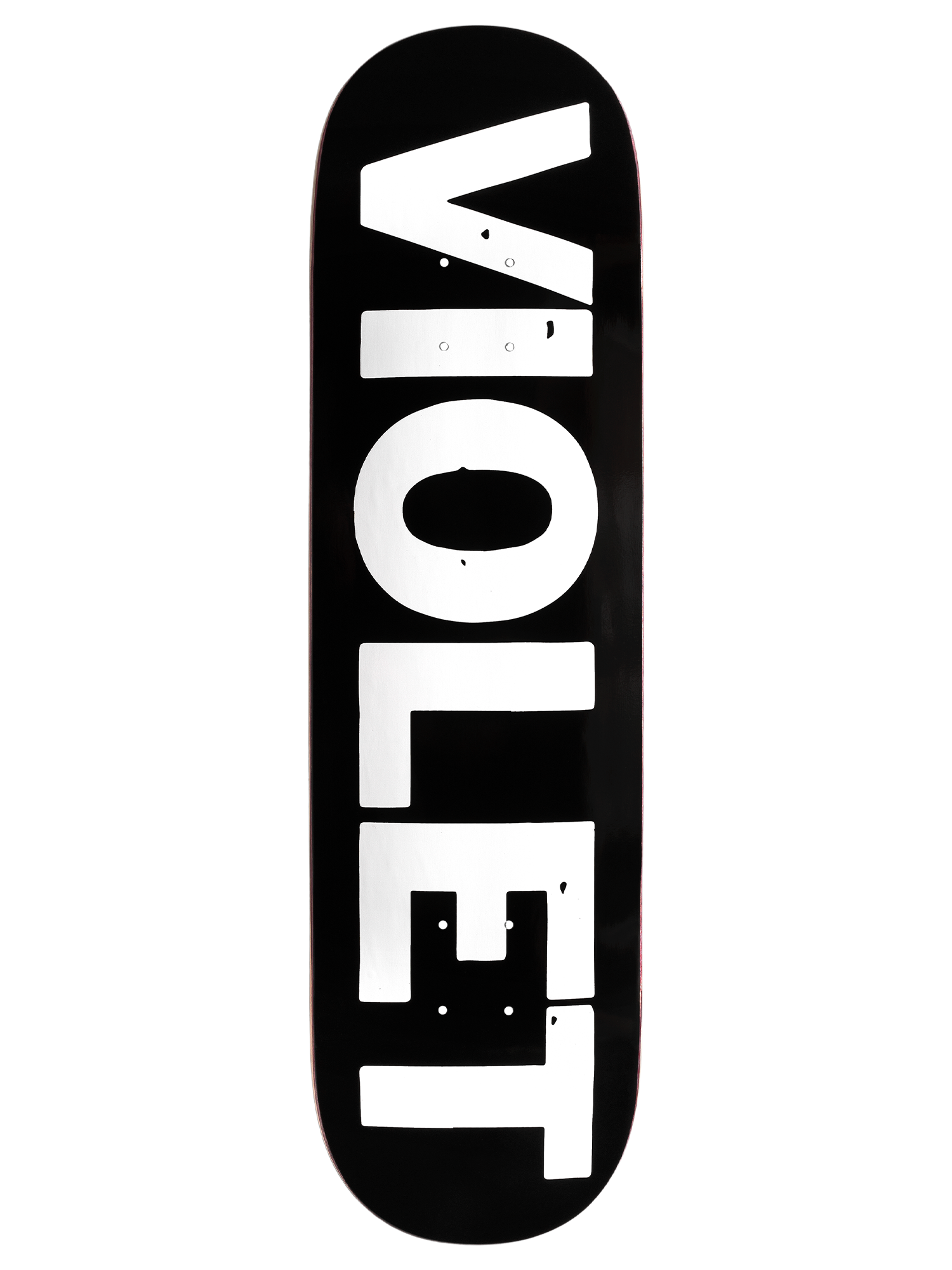 VIOLET Crew Deck - Black / White