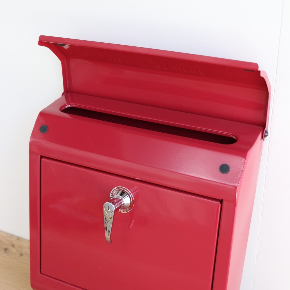 レトロな赤いメールボックス♪ アートワークスタジオ（キーロック