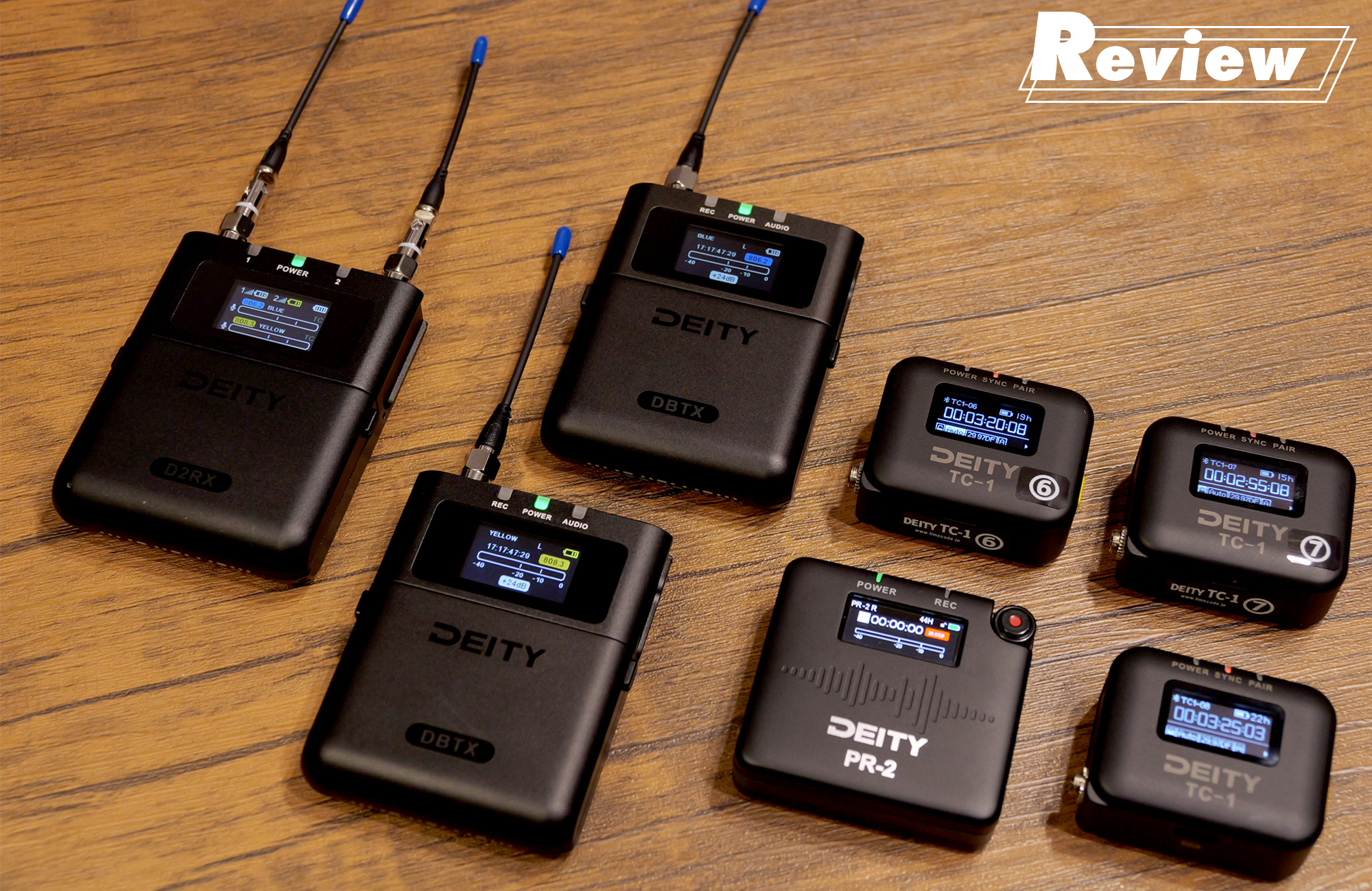 Deity Microphones THEOS Digital Wireless〜タイムコード同期機能を