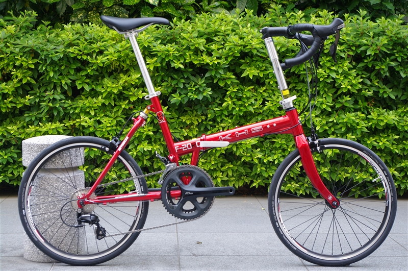 KHS / F-20RC CANDYRED DROPHANDLE CUSTOM | VelostyleTICKET