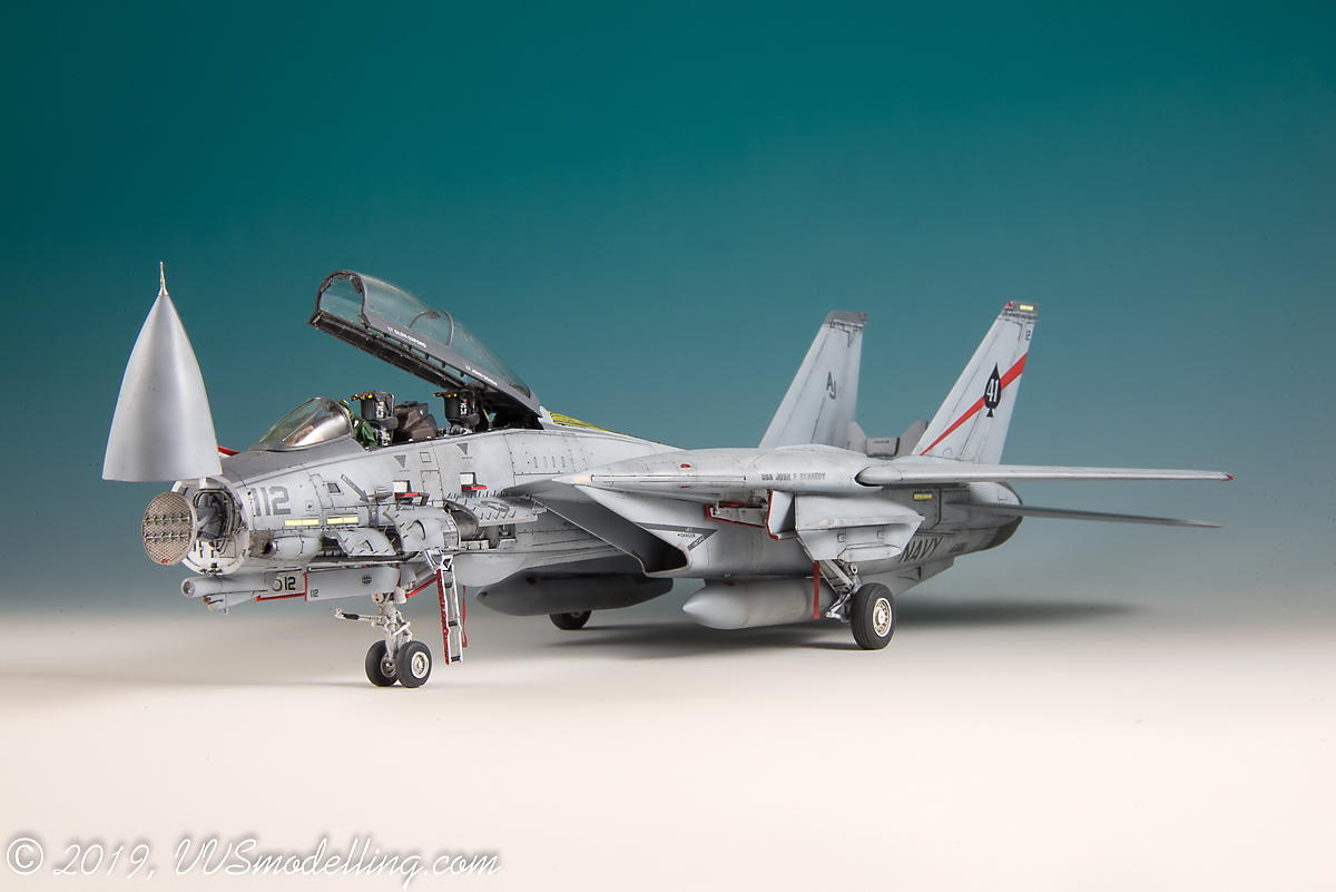 Grumman F-14A Tomcat – VF-41 Black Aces – VVS modelling