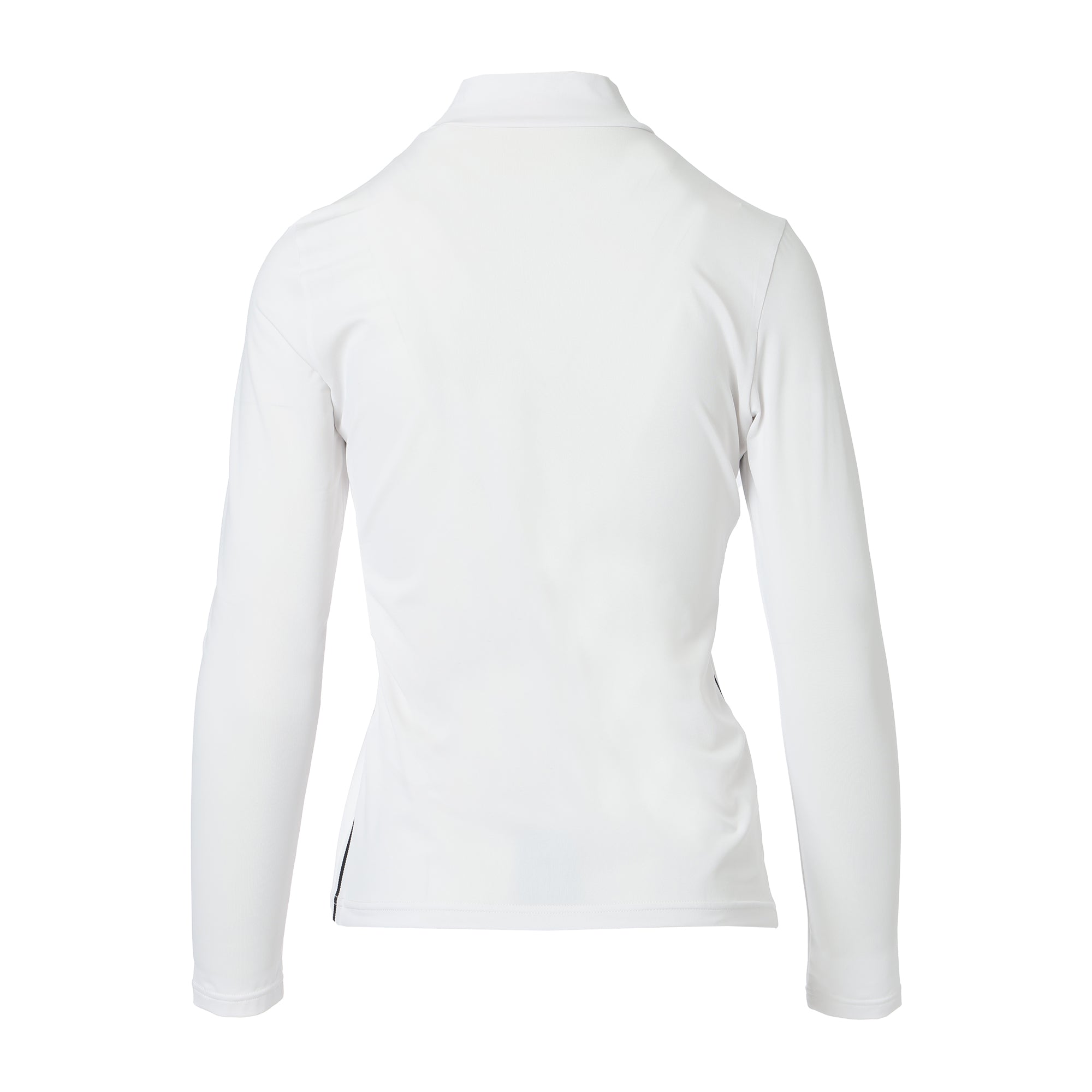 【WAAC】 WOMEN リブポロシャツ ホワイト WOMEN リブポロシャツ ホワイト