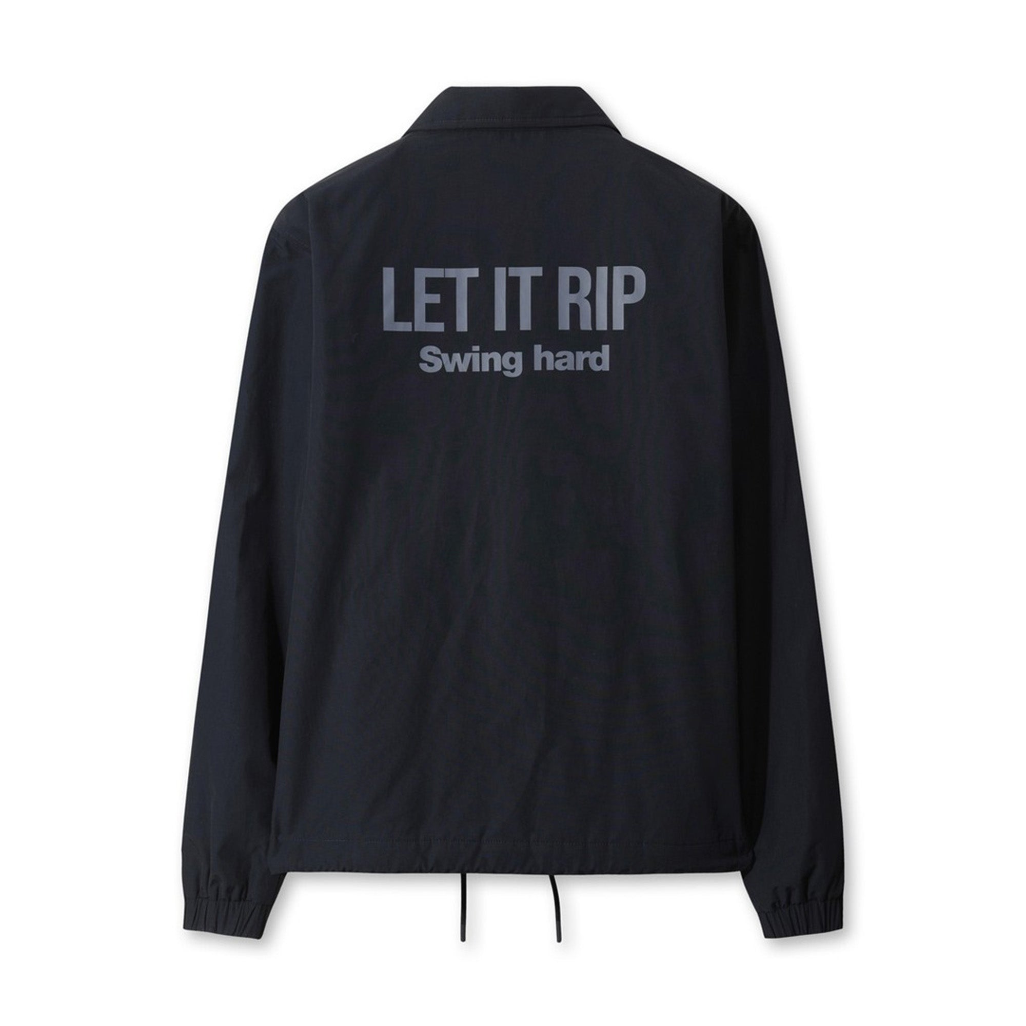 WAAC X JONES】MEN パデッドコーチジャケット ネイビー