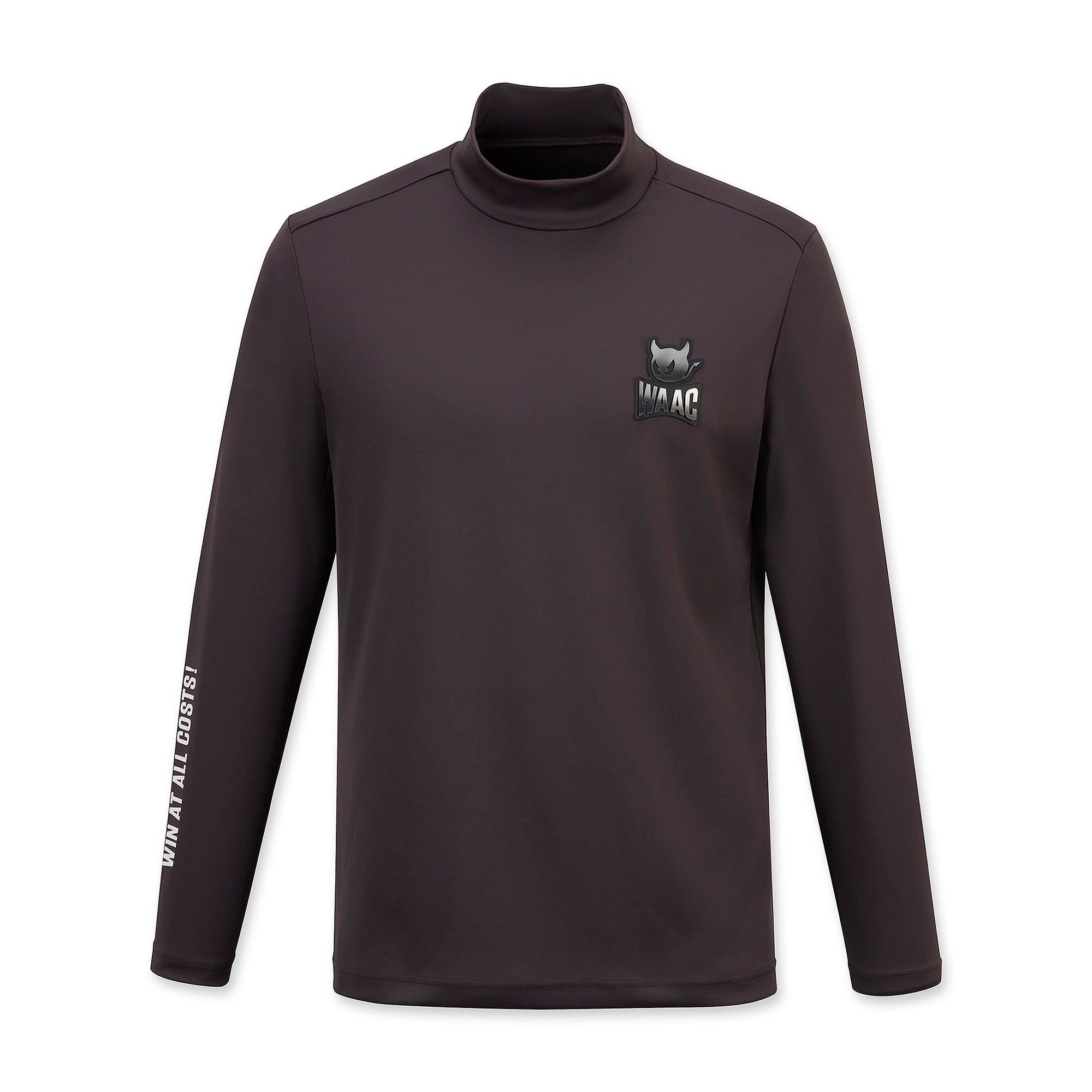 MEN PLAYERS EDITION モックネック ブラウン