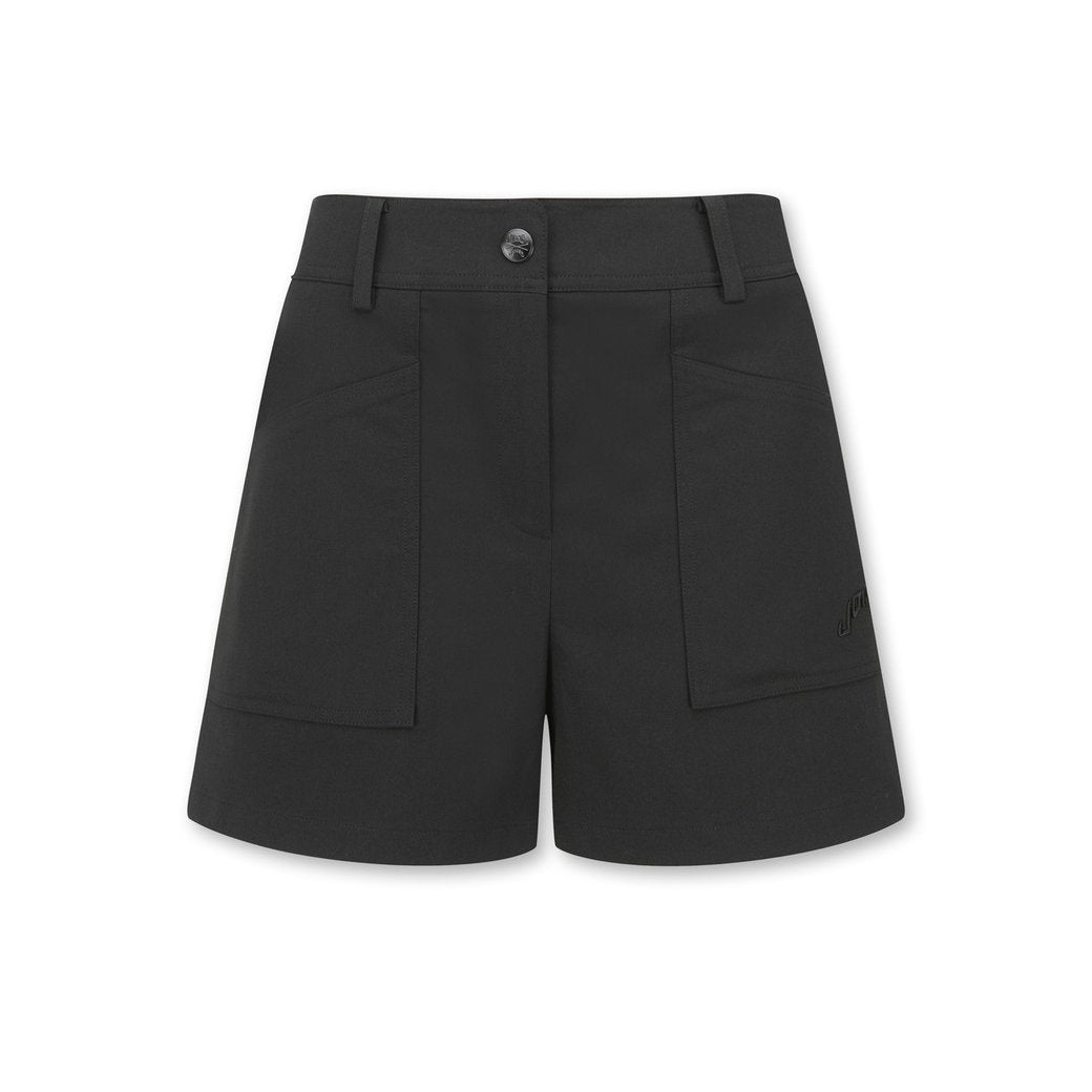 WAAC X JONES】WOMEN ベイカーショートパンツ ブラック