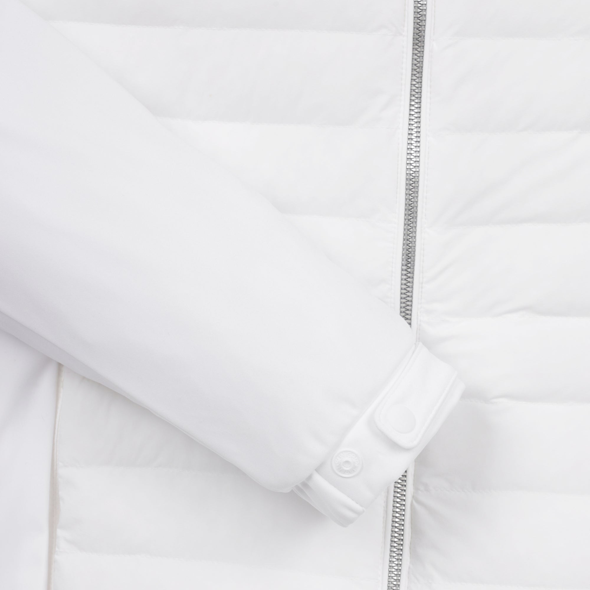 MEN フーディーハイブリッドジャケット ホワイト