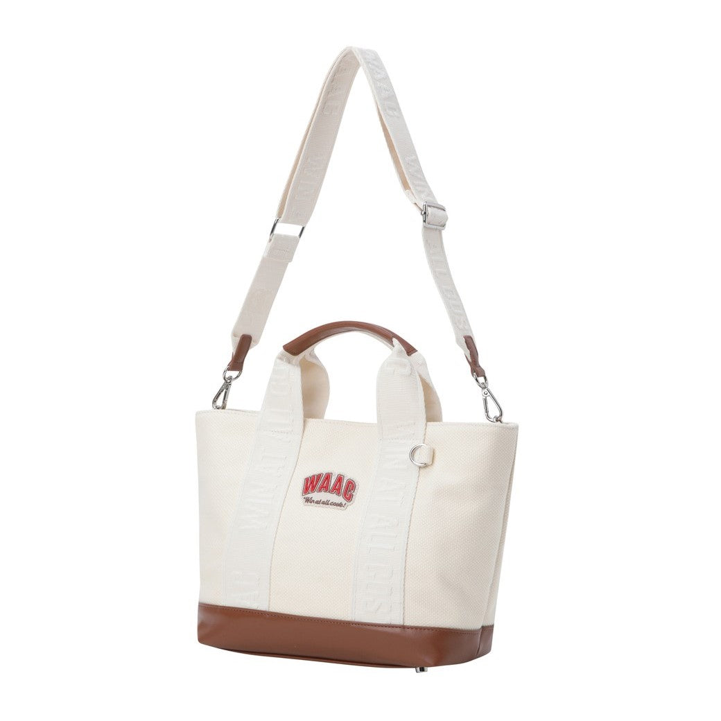 WOMEN ロゴカートバッグ アイボリー
