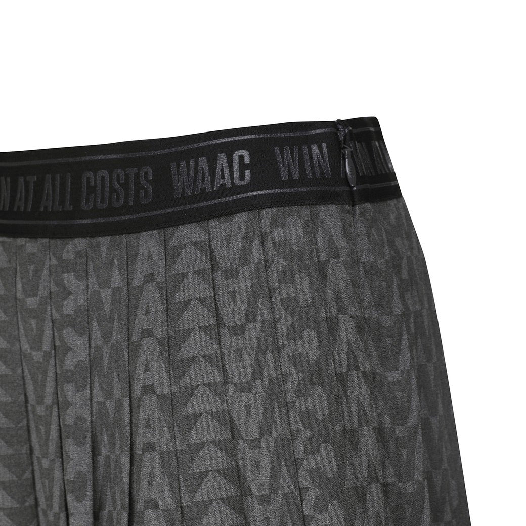 WOMEN プリーツキュロットスカート ブラック