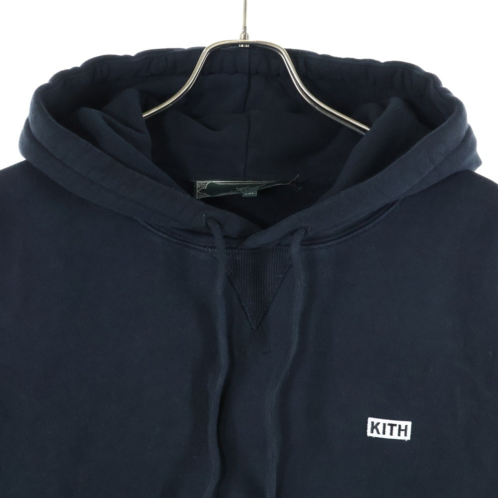 KITH(キス) WILLIAMS III HOODIE ウィリアム 胸エンブロイダリー