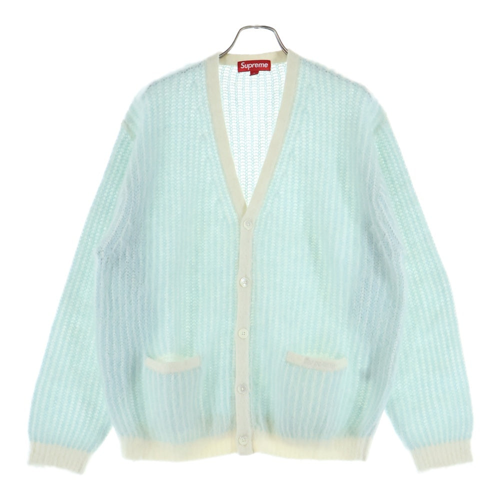 SUPREME(シュプリーム) 25SS 2-Tone Mohair Cardigan ツートーン