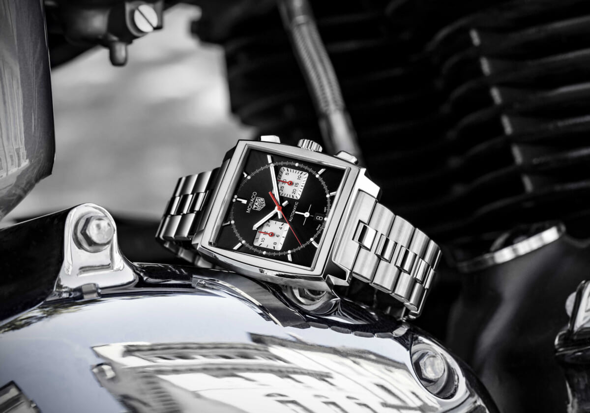 角型クロノグラフの金字塔「タグ・ホイヤー モナコ」のブレスレット