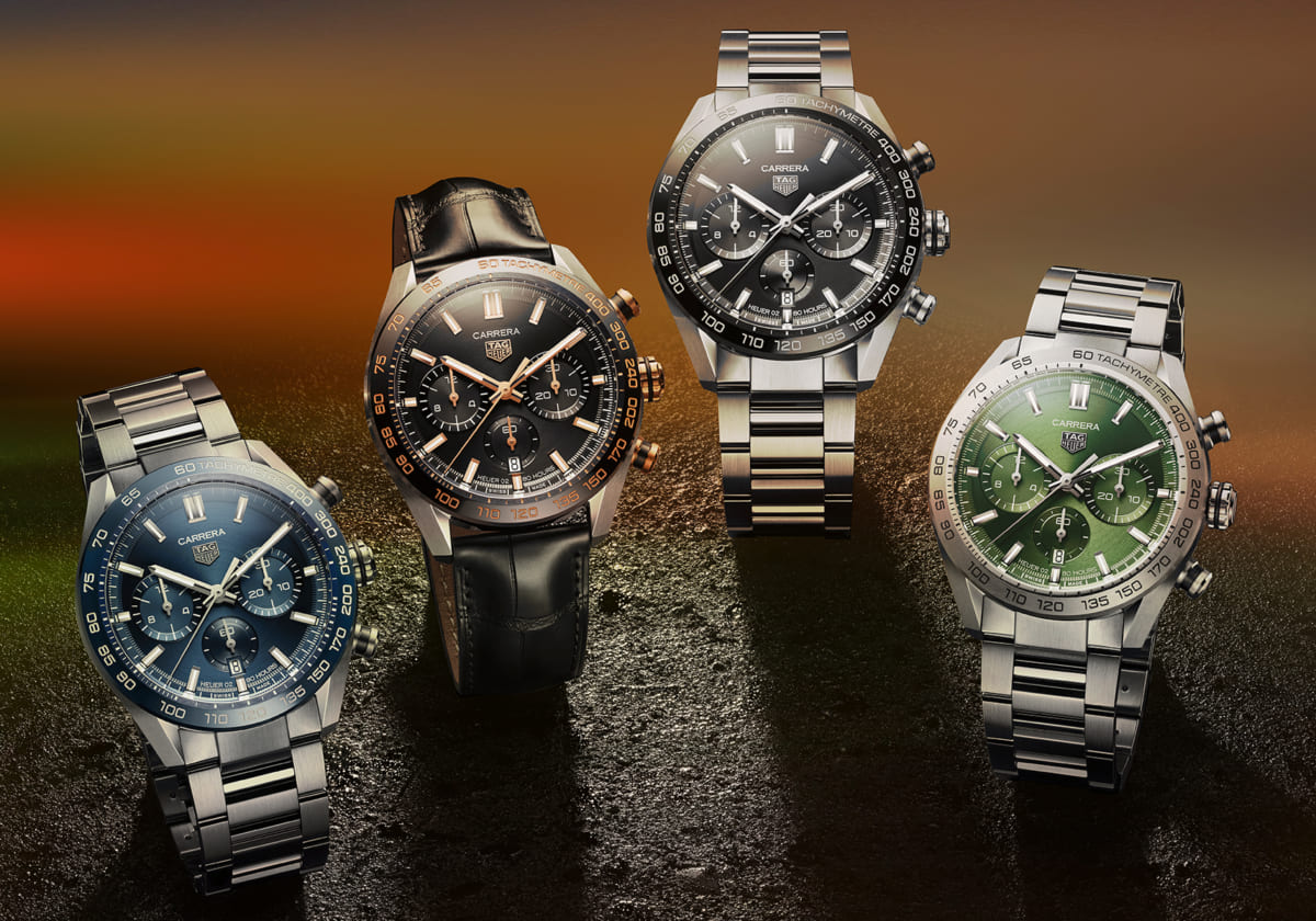ビジネスウオッチとしても選ばれるクロノグラフ「タグ・ホイヤー