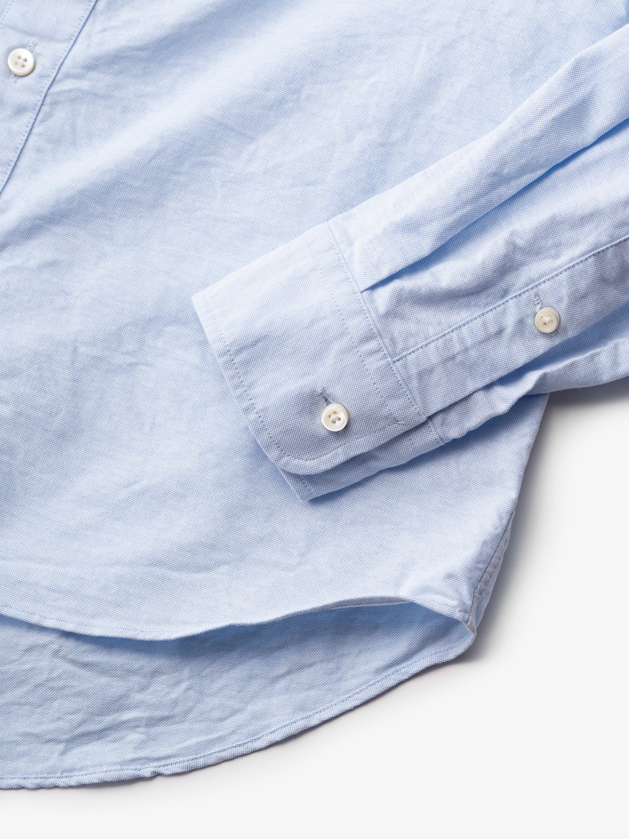 h.b スタンドカラーシャツ organic oxford｜classico