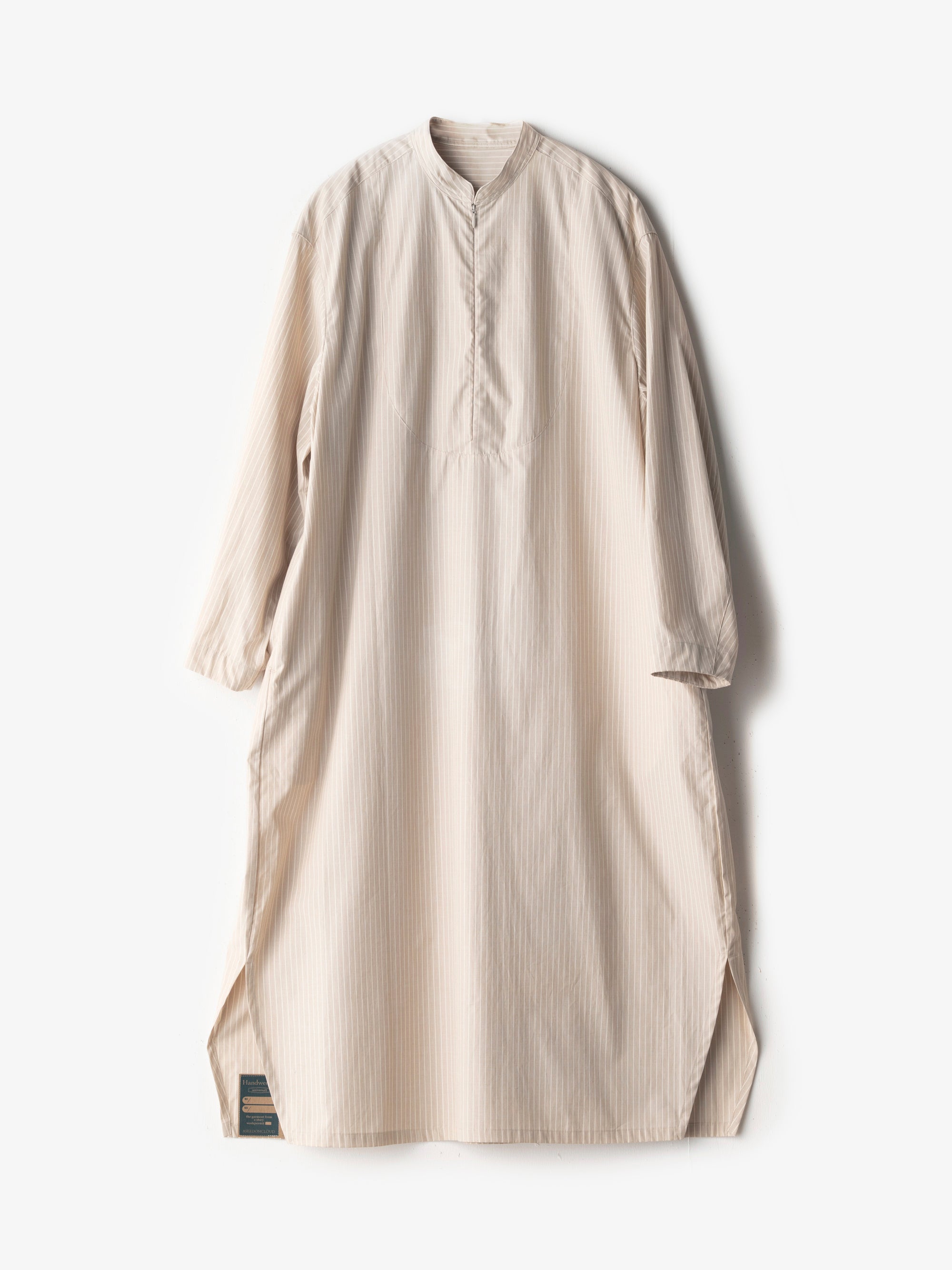 HW zip dress Stripe｜ASEEDONCLOUD