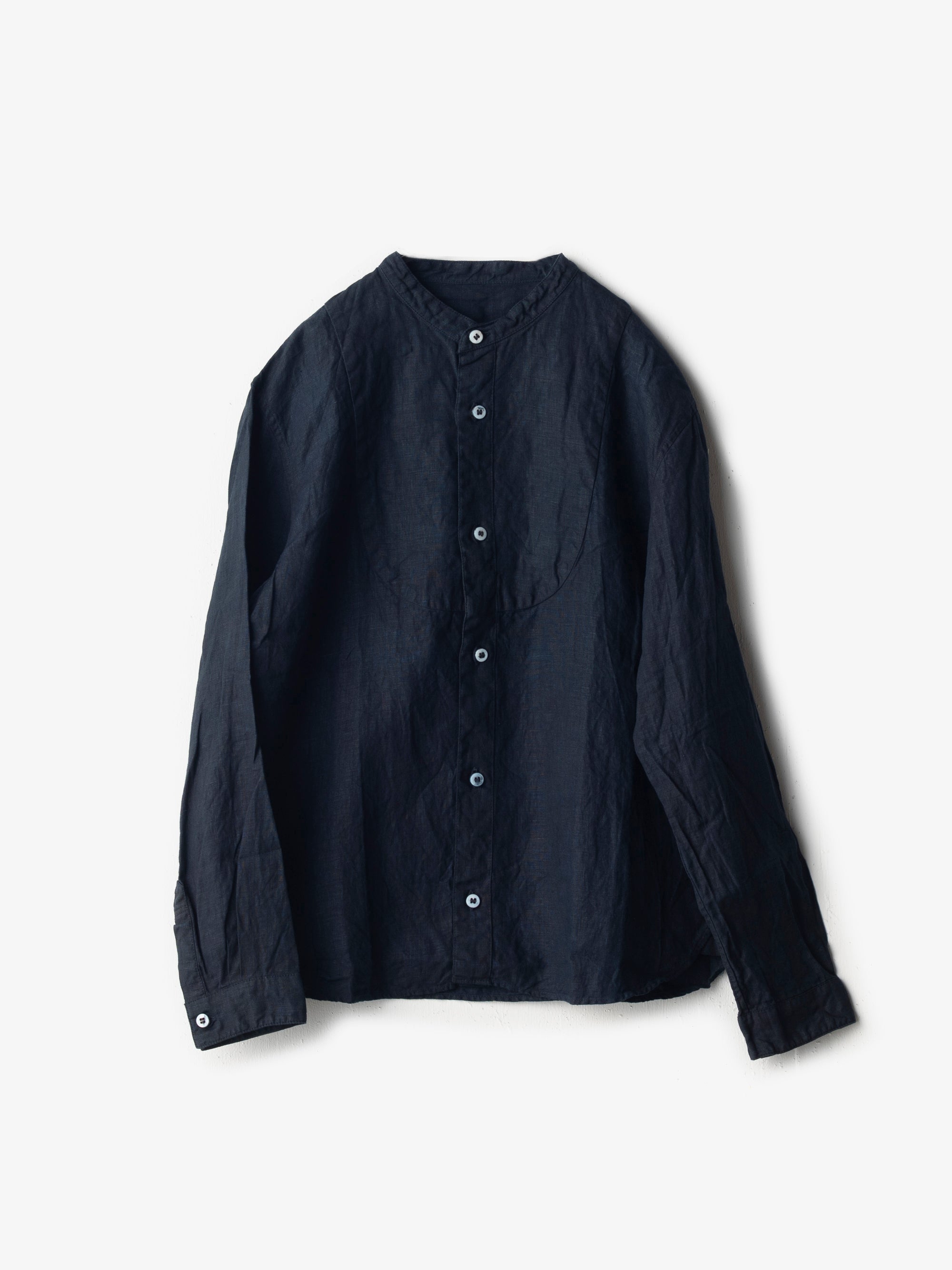 リネン切替シャツ｜宝島染工