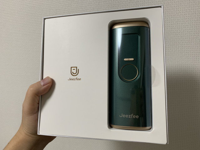 5段階レベルで3モード備える機能と価格を絞った家庭用脱毛器「Jeezfee