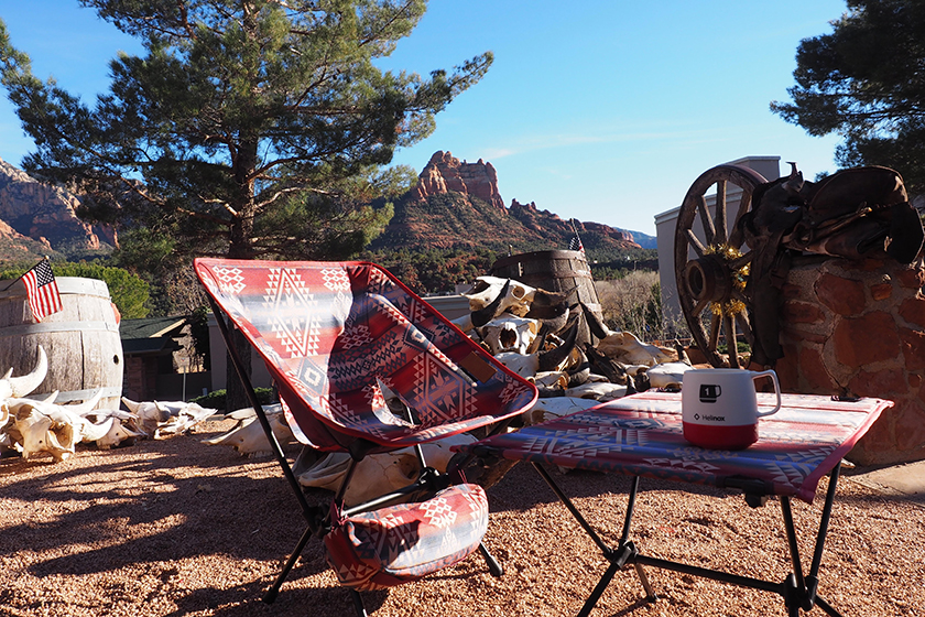 もうブランケットを掛ける必要なし！ペンドルトンの人気柄ヘリノックス